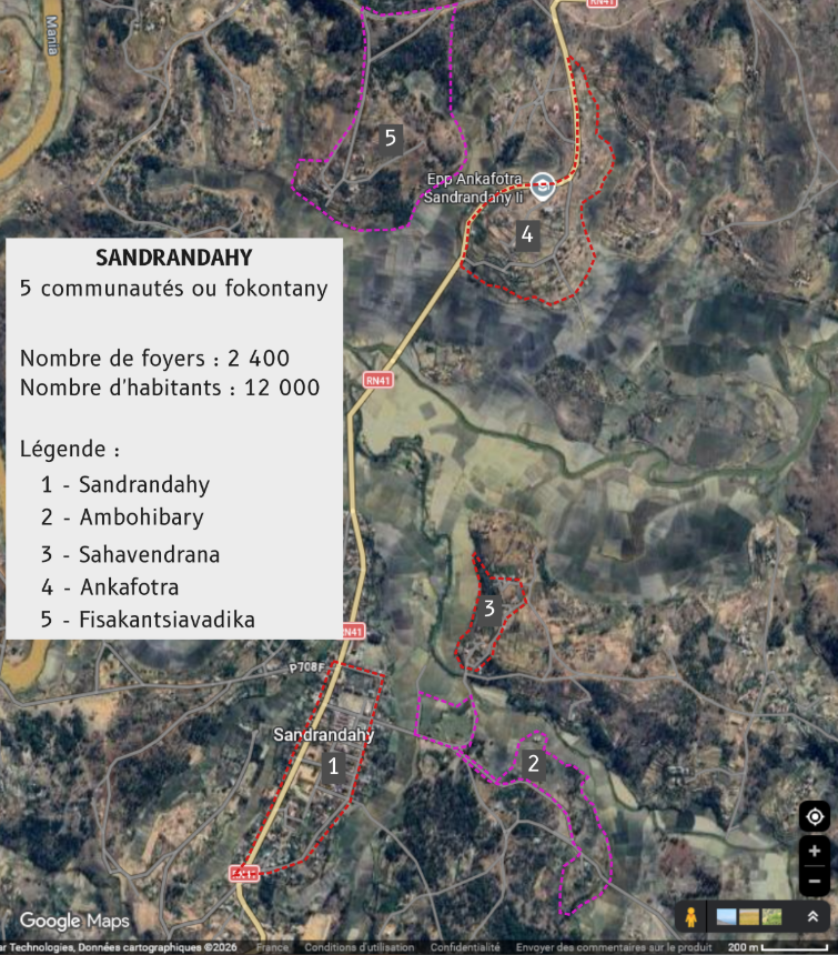 Zones Sandrandahy